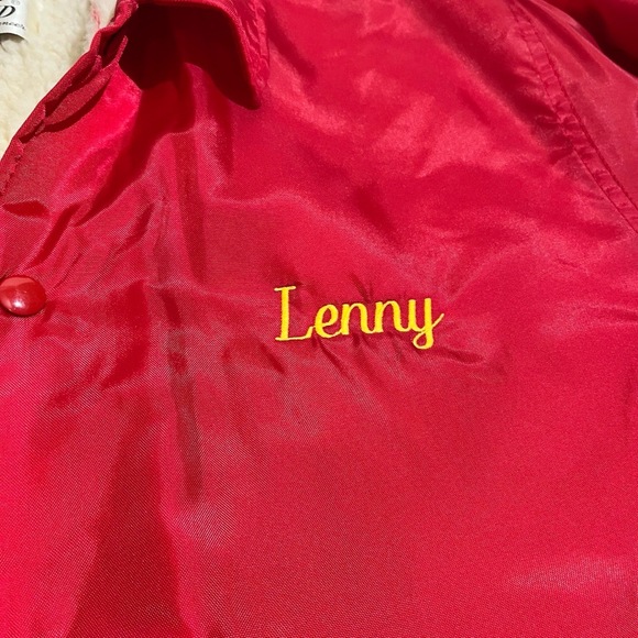 Vintage 60s Fishing Jacket Mens Large Niagara River Patch Sherpa Lined USA Coat - Picture 11 of 11